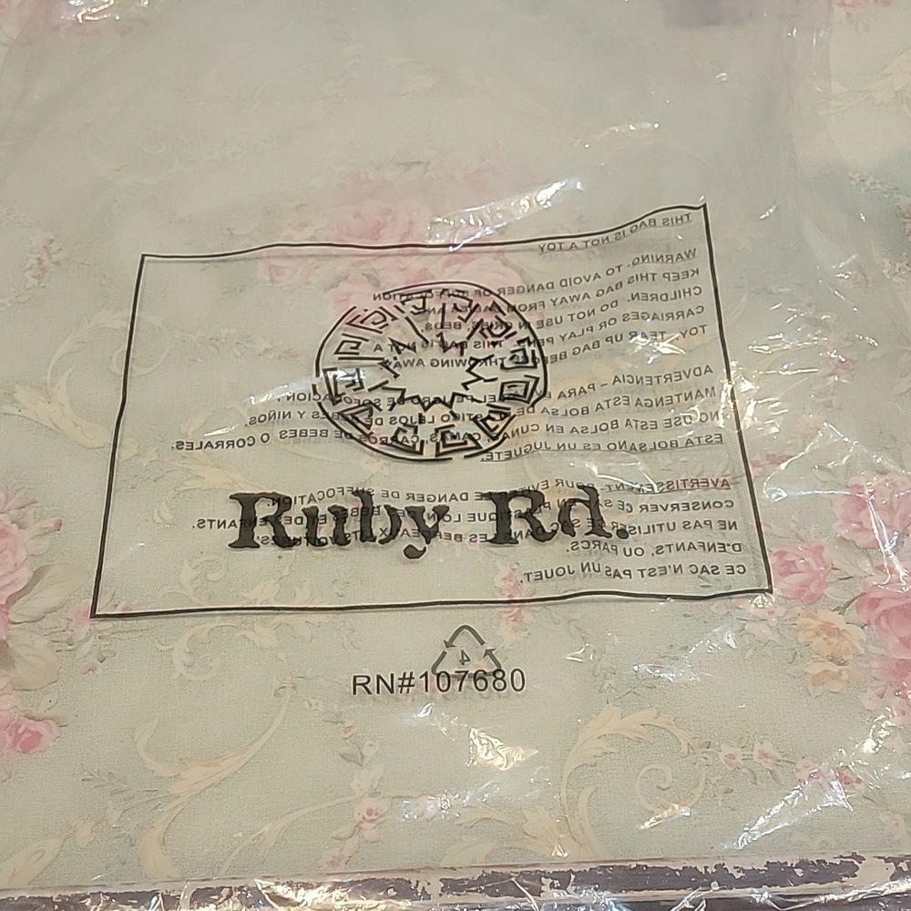 Ruby Rd. Teal and Orange Patterned Blouse NWT - image 4